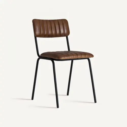Chaise Chadron marron Vical Home