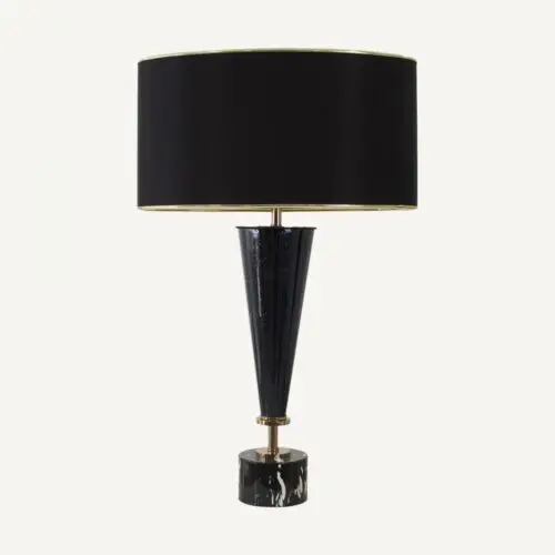Lampe de salon noire Vical Home