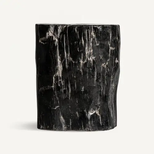 Bout de canapé TELTI bois pétrifié naturel Vical Home