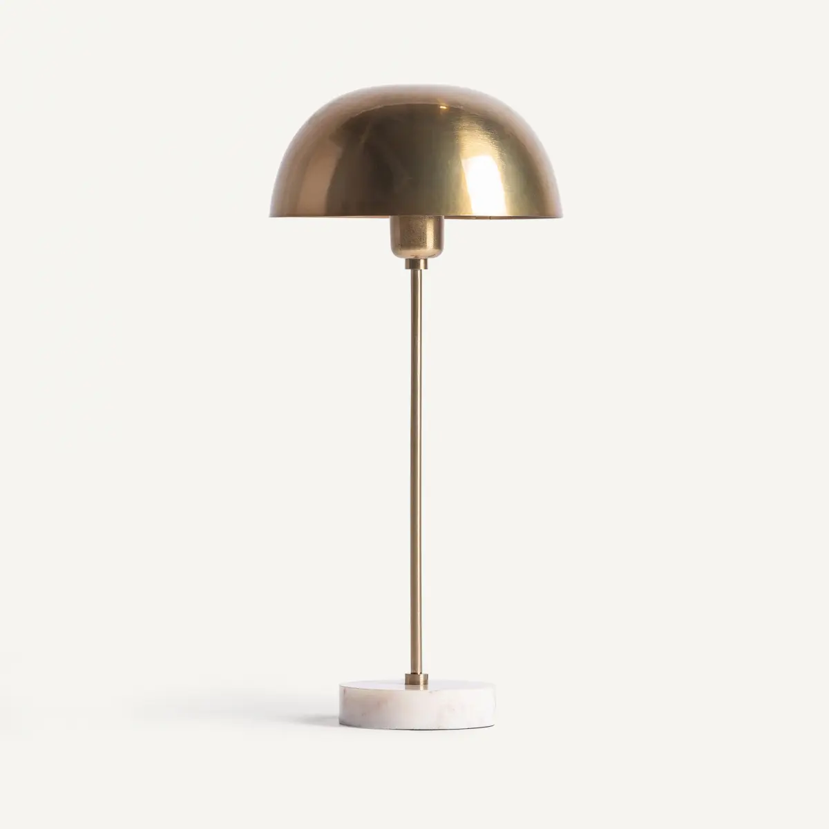 Lampe de table marbre blanc doré Vical Home