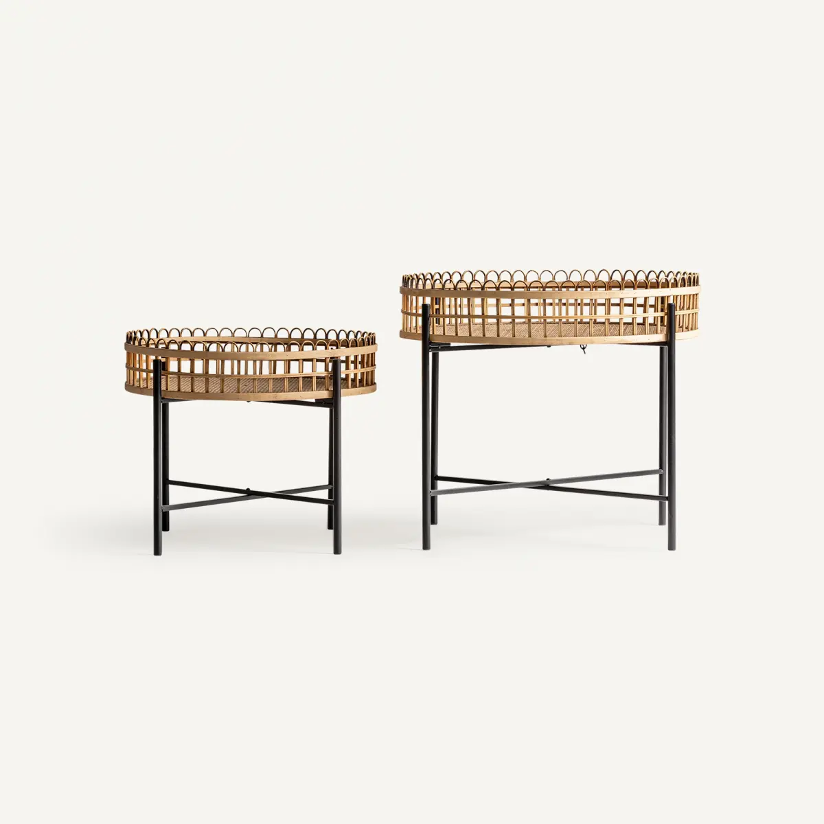 Bout de canapé TRAVNIK Vical Home lot de 2