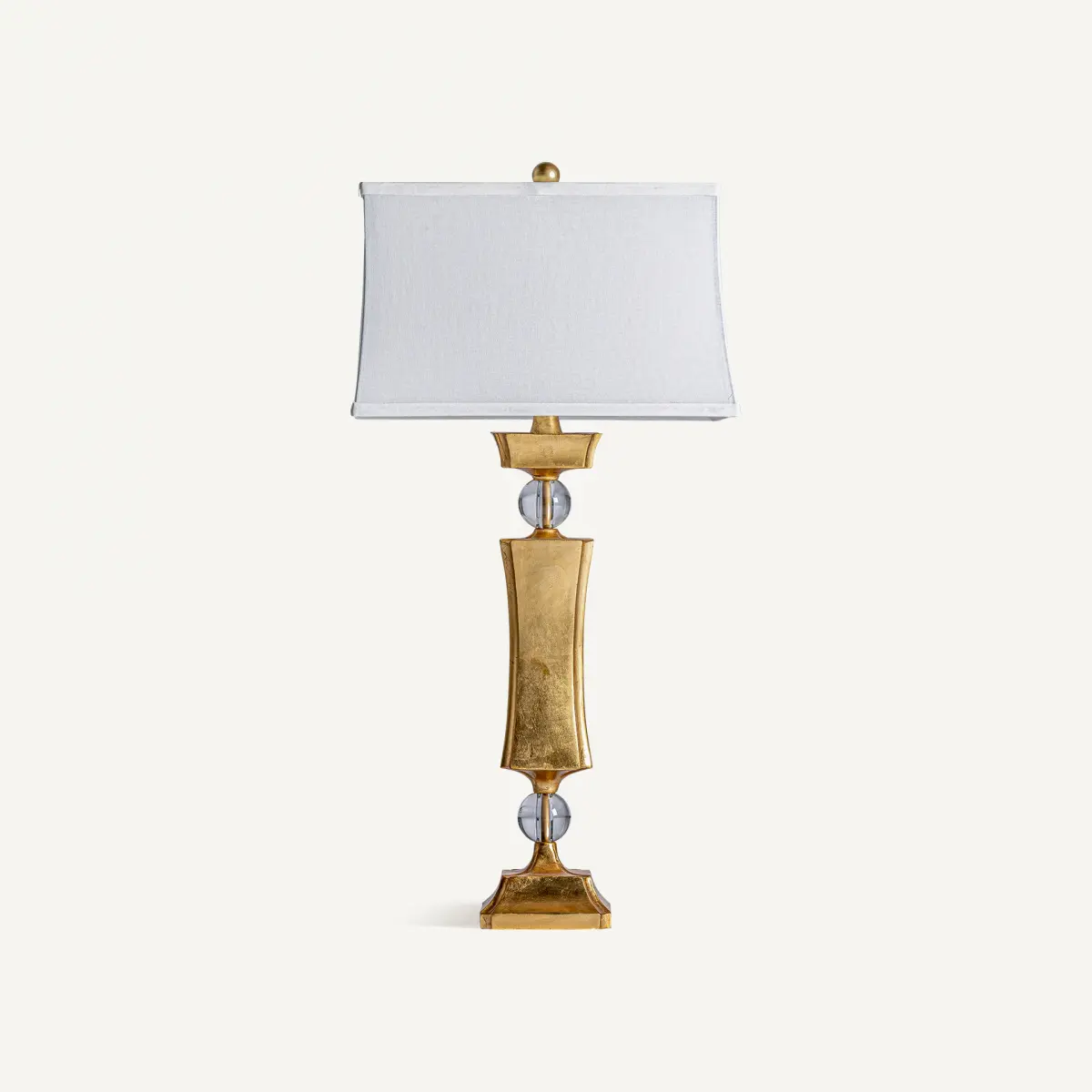 Lampe de salon blanc doré Vical Home