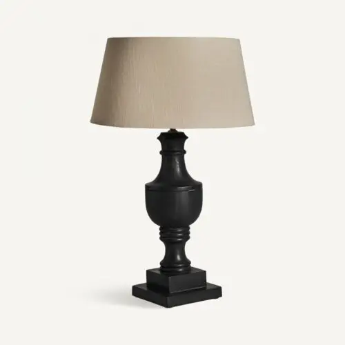 Lampe de table noir beige Vical Home