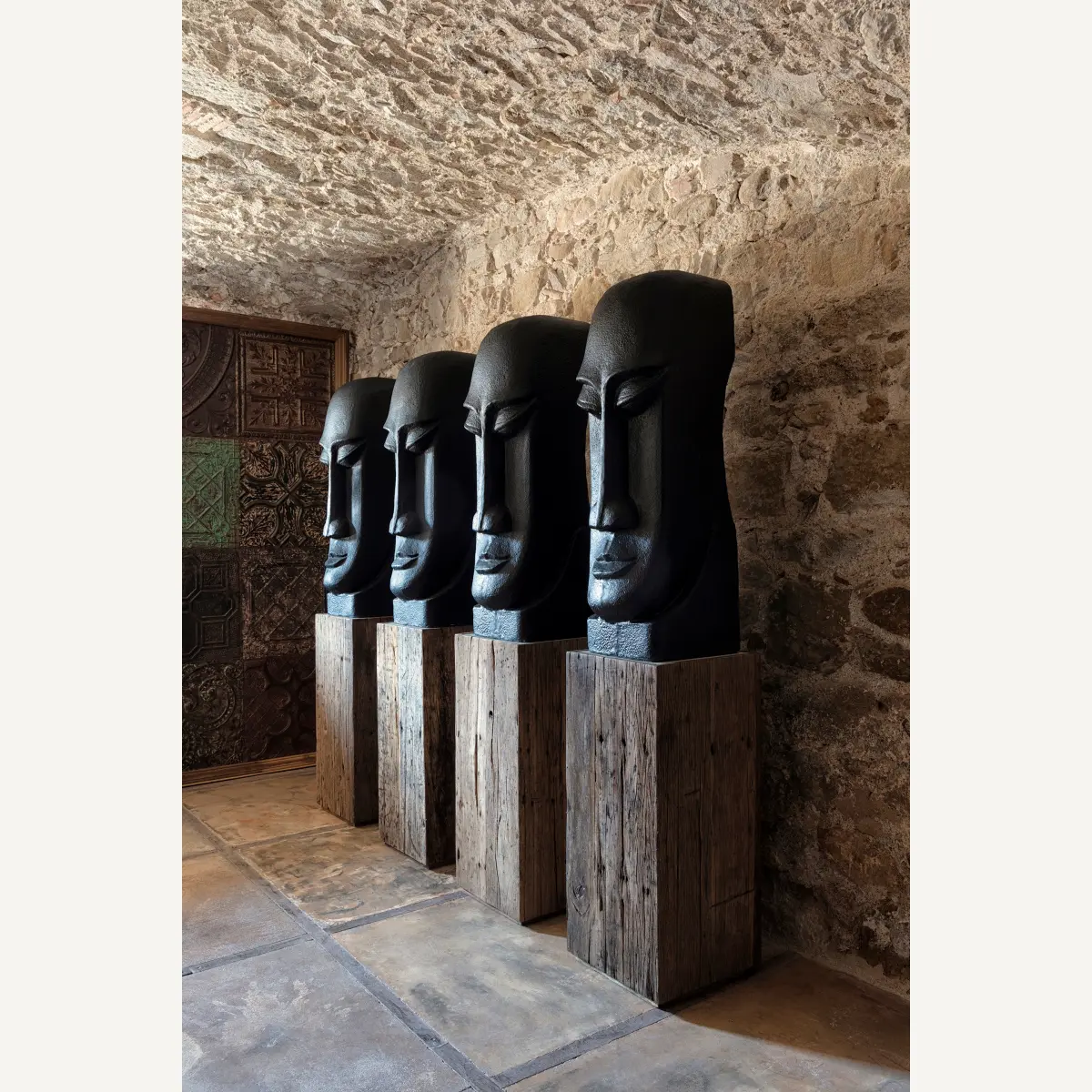 Bout de canapé SAMSUN rectangulaire bois marbre Vical Home Bout de canapé SAMSUN rectangulaire bois marbre Vical Home – Image 4