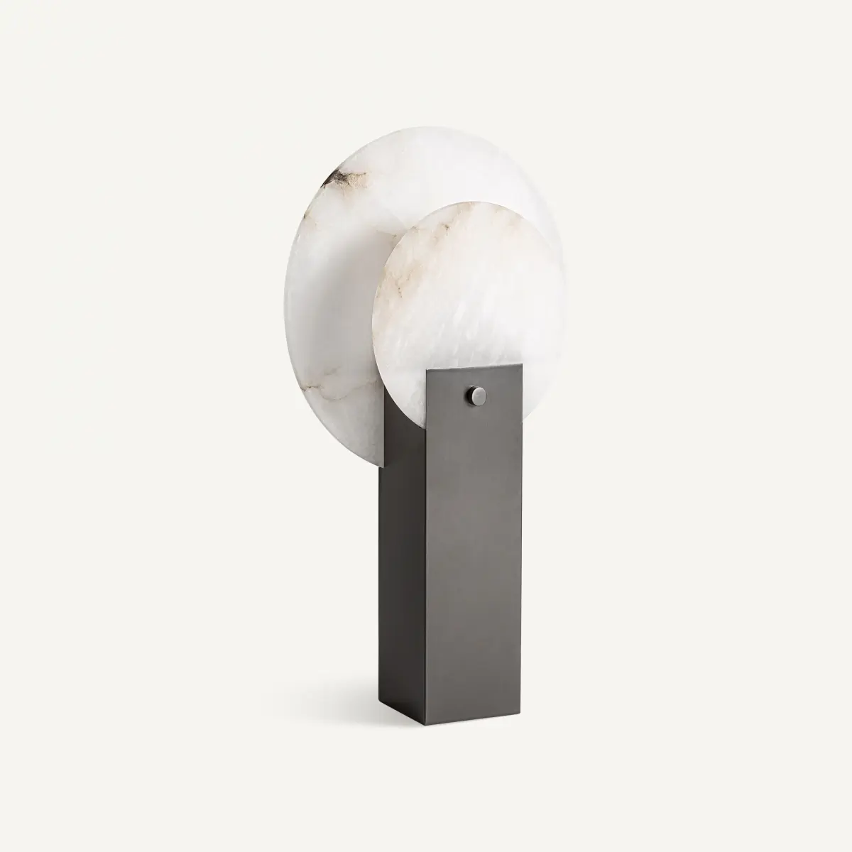 Lampe pierre et fer noir Vical Home