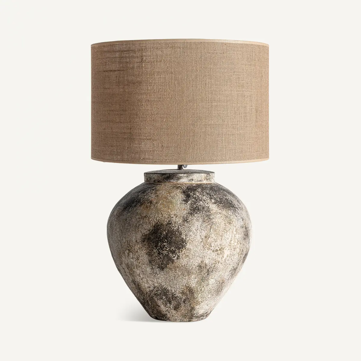 Lampe de salon terre cuite jute Vical Home