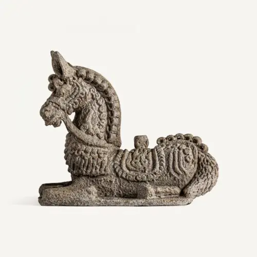 Statue terre cuite Cheval Caballo Vical Home