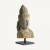 Buste Budha style oriental en pierre Vical Home – Image 2