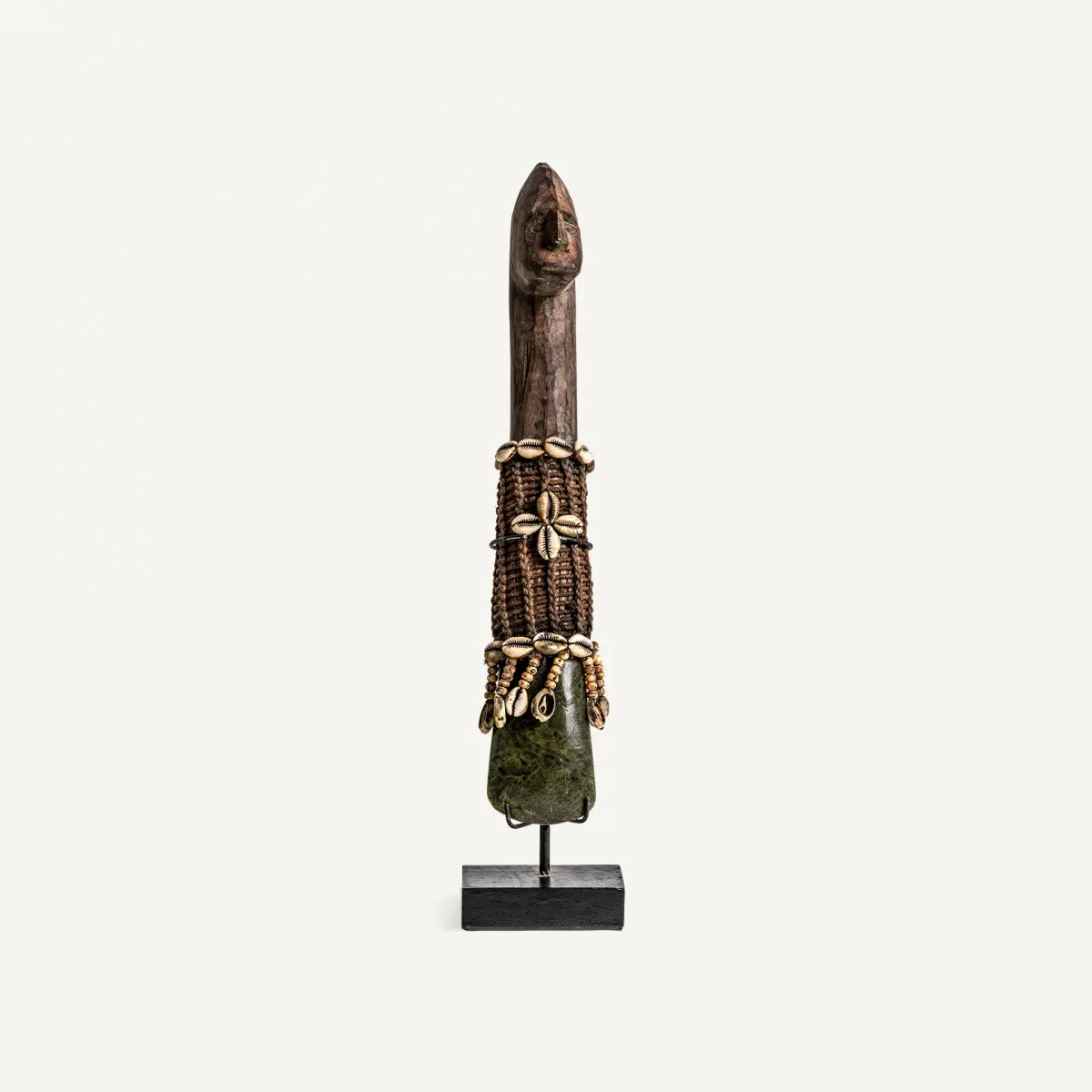 Figure bois tropical ethnique Vical Home 52cm