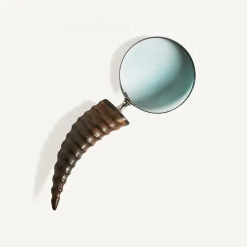 Loupe Maddy en corne marron Vical Home