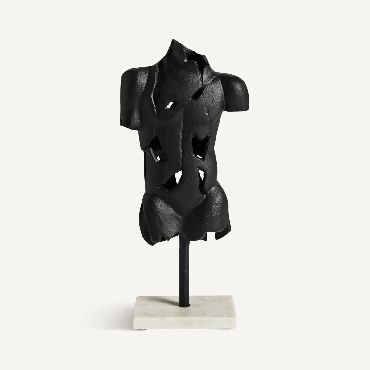 Sculpture Messier buste Vical Home noir 19x42cm