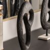 Sculpture abstraite Messier noir Vical Home 42cm – Image 3