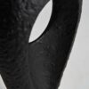 Sculpture aluminium noir Messier Vical Home 18x36cm – Image 2