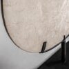 Statue disque sur pied marbre crème Vical Home 75cm – Image 2