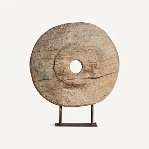 Disque sur pied bois Vical home