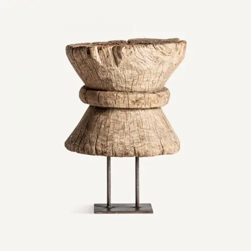 Statue ethnique sur pied bois Vical home