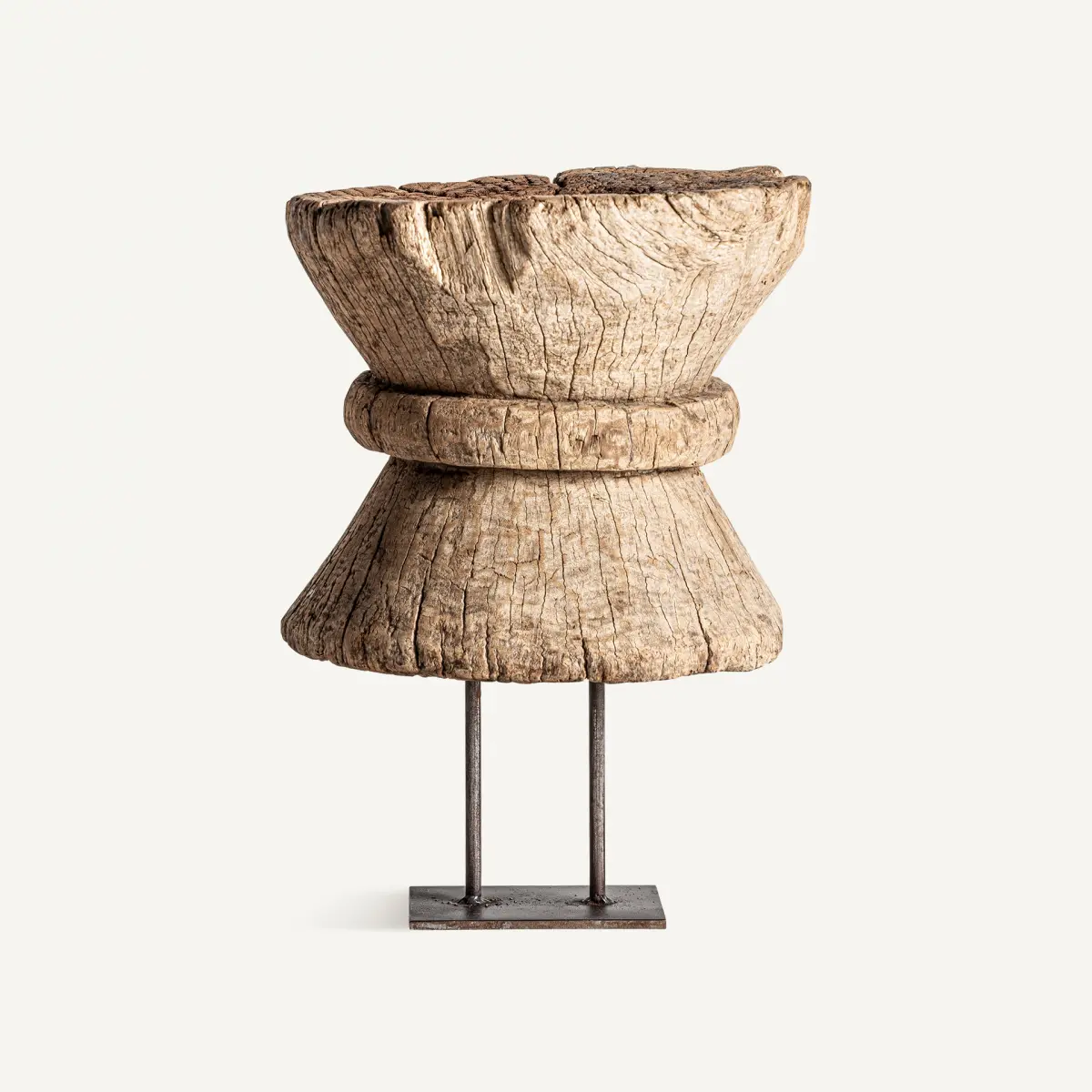 Statue ethnique sur pied bois Vical home