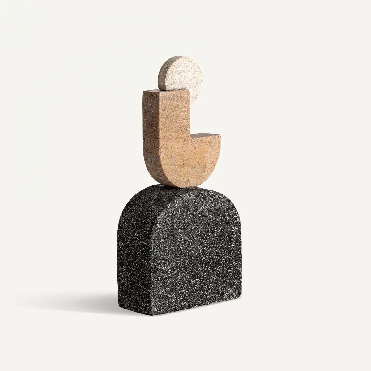 Statue Strichen onyx pierre Vical Home