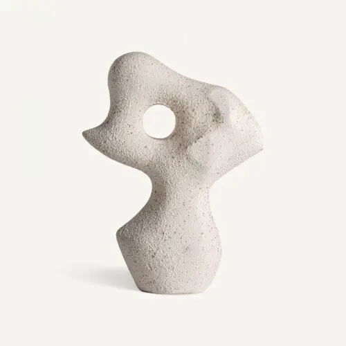 Statue Tirso résine blanc cassé Vical Home