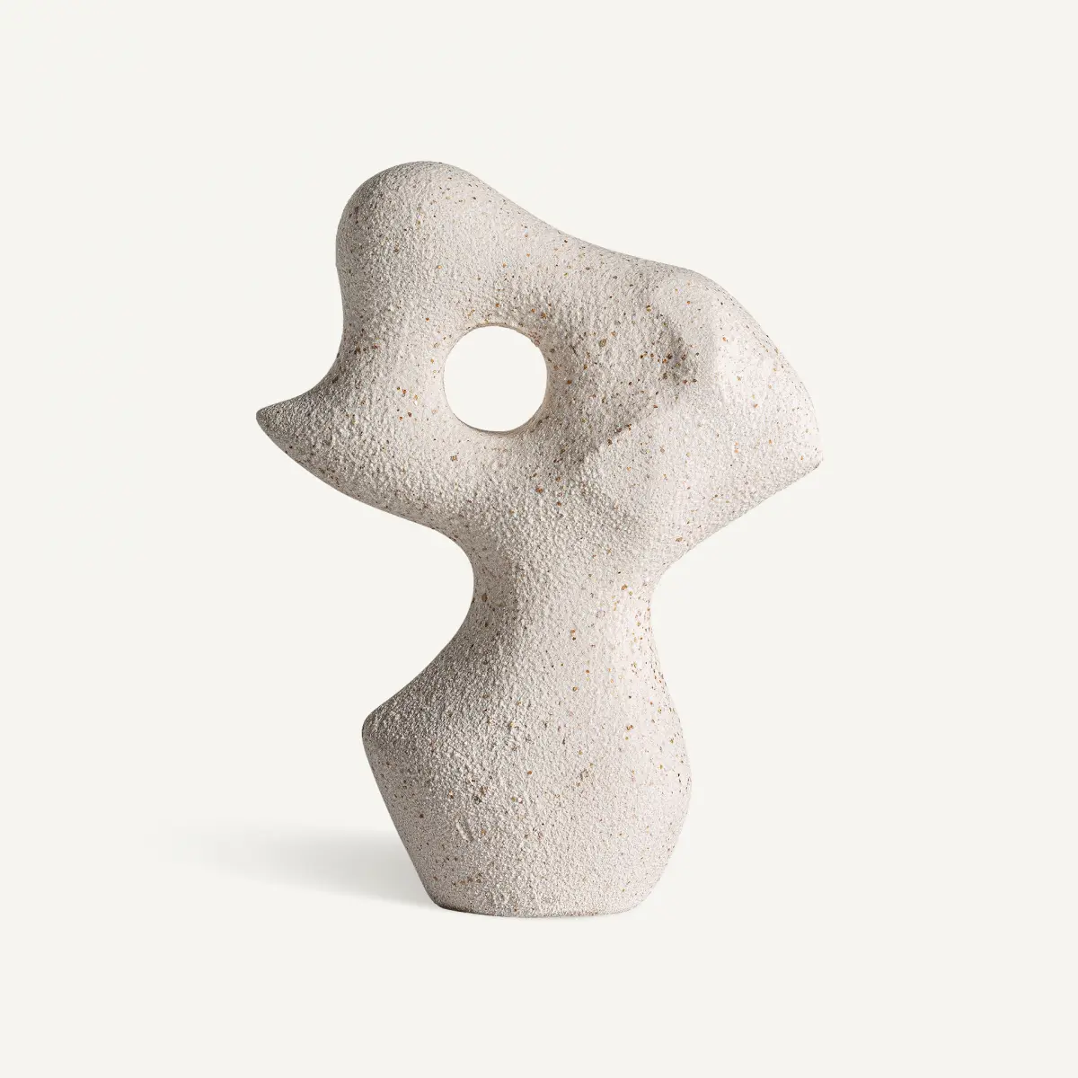 Statue Tirso résine blanc cassé Vical Home