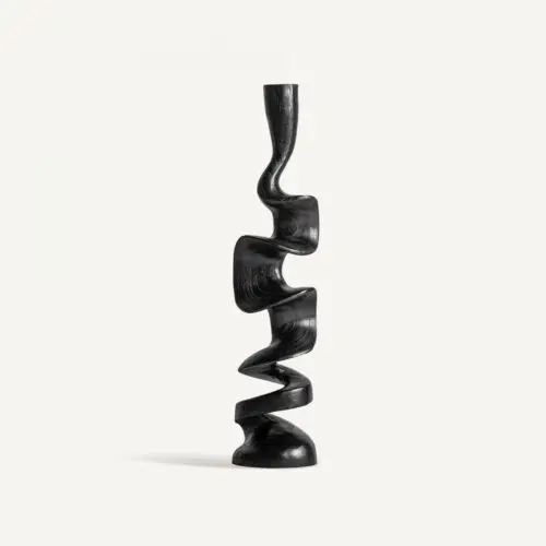 Figure décorative contemporaine noir Vical Home 63cm