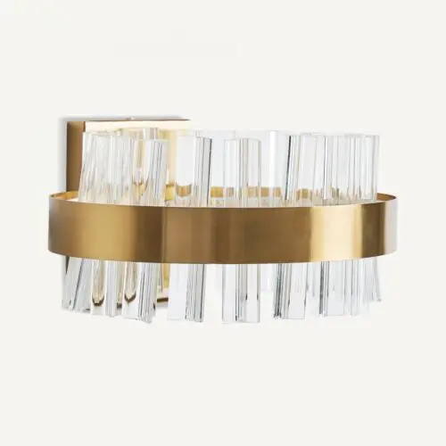 Applique murale doré en cristal Vical Home