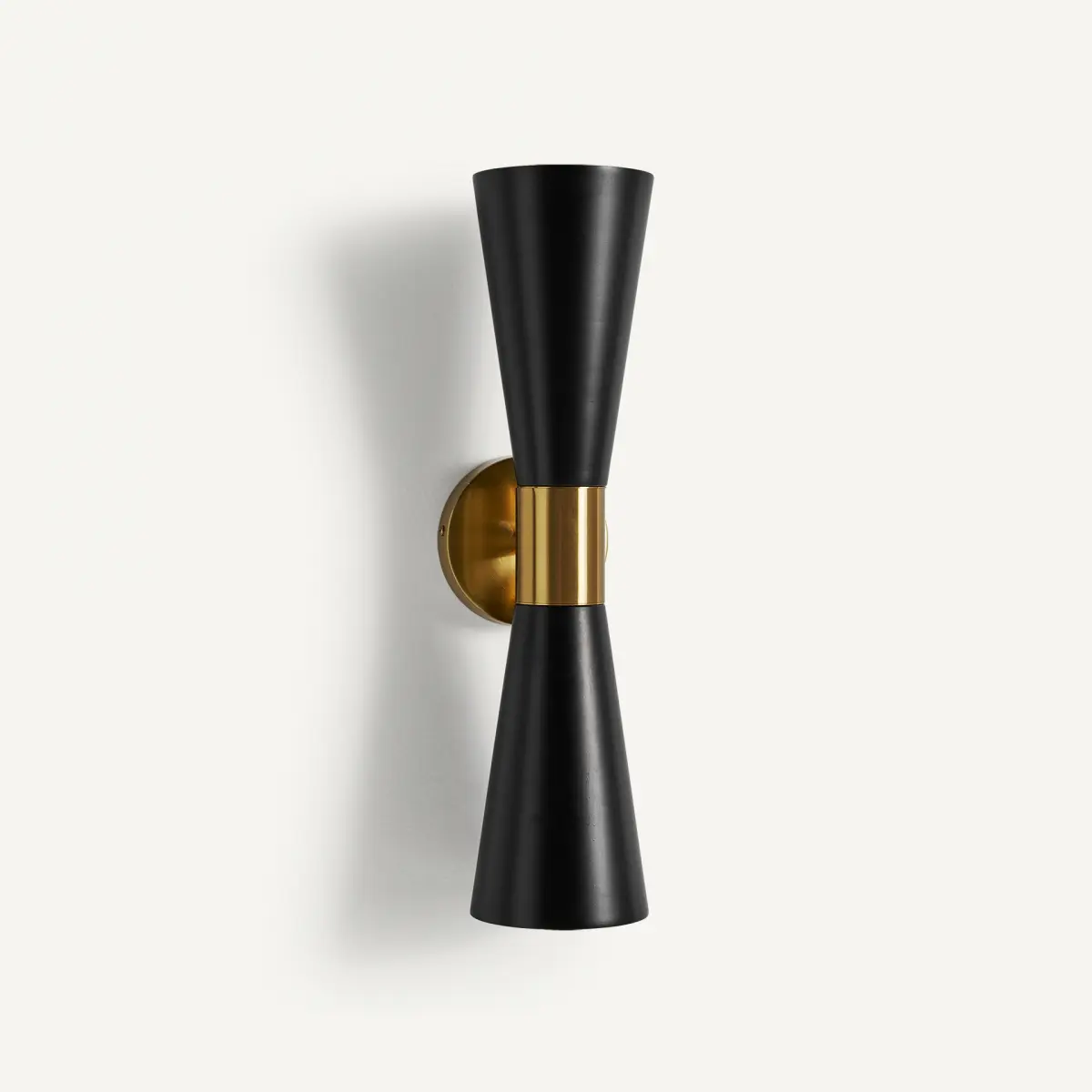 Applique murale noir doré en fer 50cm Vical Home Applique murale noir doré en fer 50cm Vical Home – Image 2