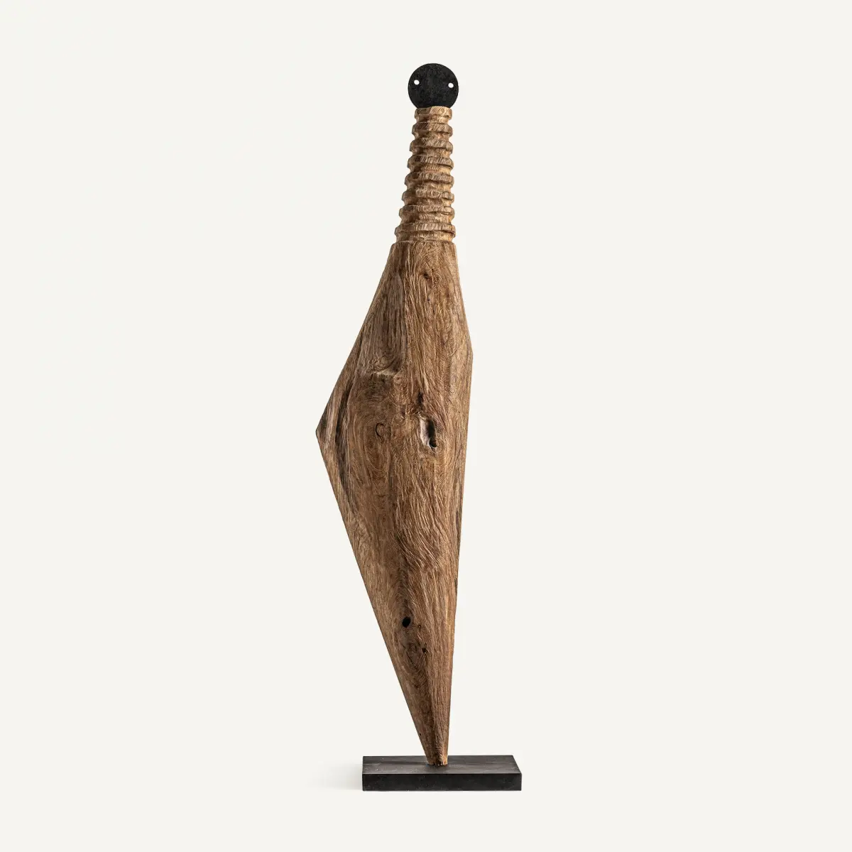 Figure décorative ethnique bois tropical Vical Home 118cm