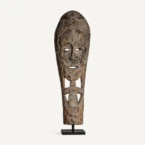 Objet déco Sculpture masque ethnique Vical Home 200cm