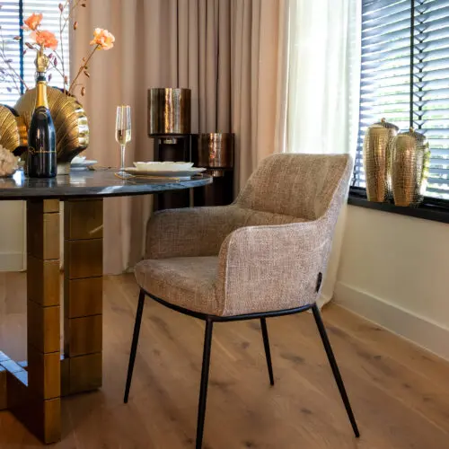 Chaise Bella Richmond Interiors desert renegade