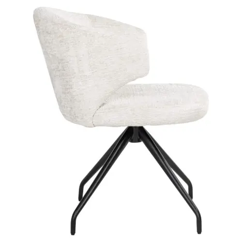Chaise pivotante Milly Richmond Interiors crème cream fusion 2