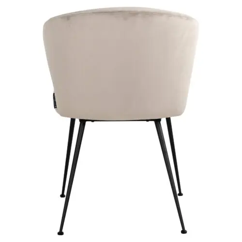 Chaise Xandra Richmond Interiors velours kaki 3