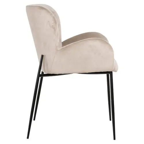 Fauteuil Amber Richmond Interiors velours kaki 2