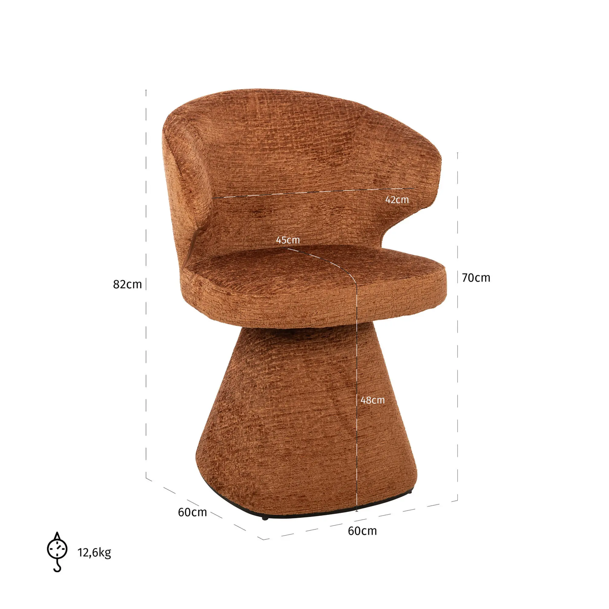 Fauteuil Gatsbi Richmond Interiors copper fusion Fauteuil Gatsbi Richmond Interiors copper fusion 5