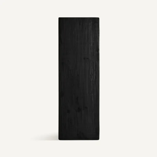 Sellette Vievy bois de pin recyclé noir Vical Home