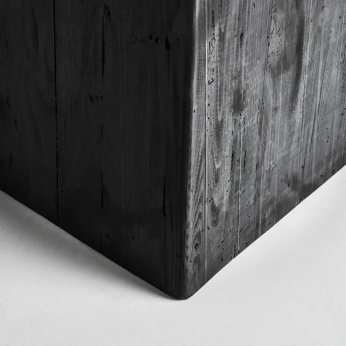 Sellette Vievy bois de pin recyclé noir Vical Home — vue 6