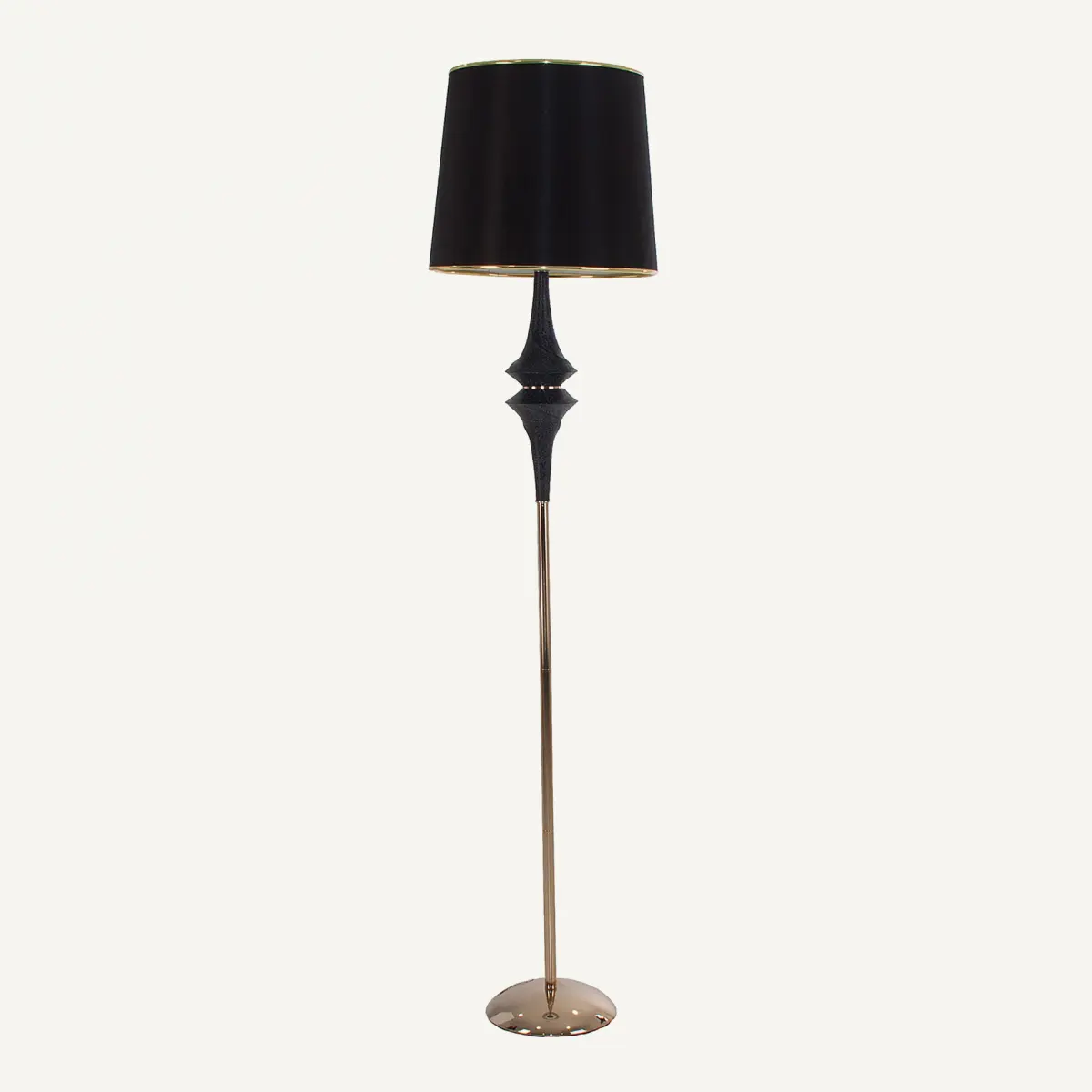 Lampadaire noir et or style art dé »co Vical Home 170cm