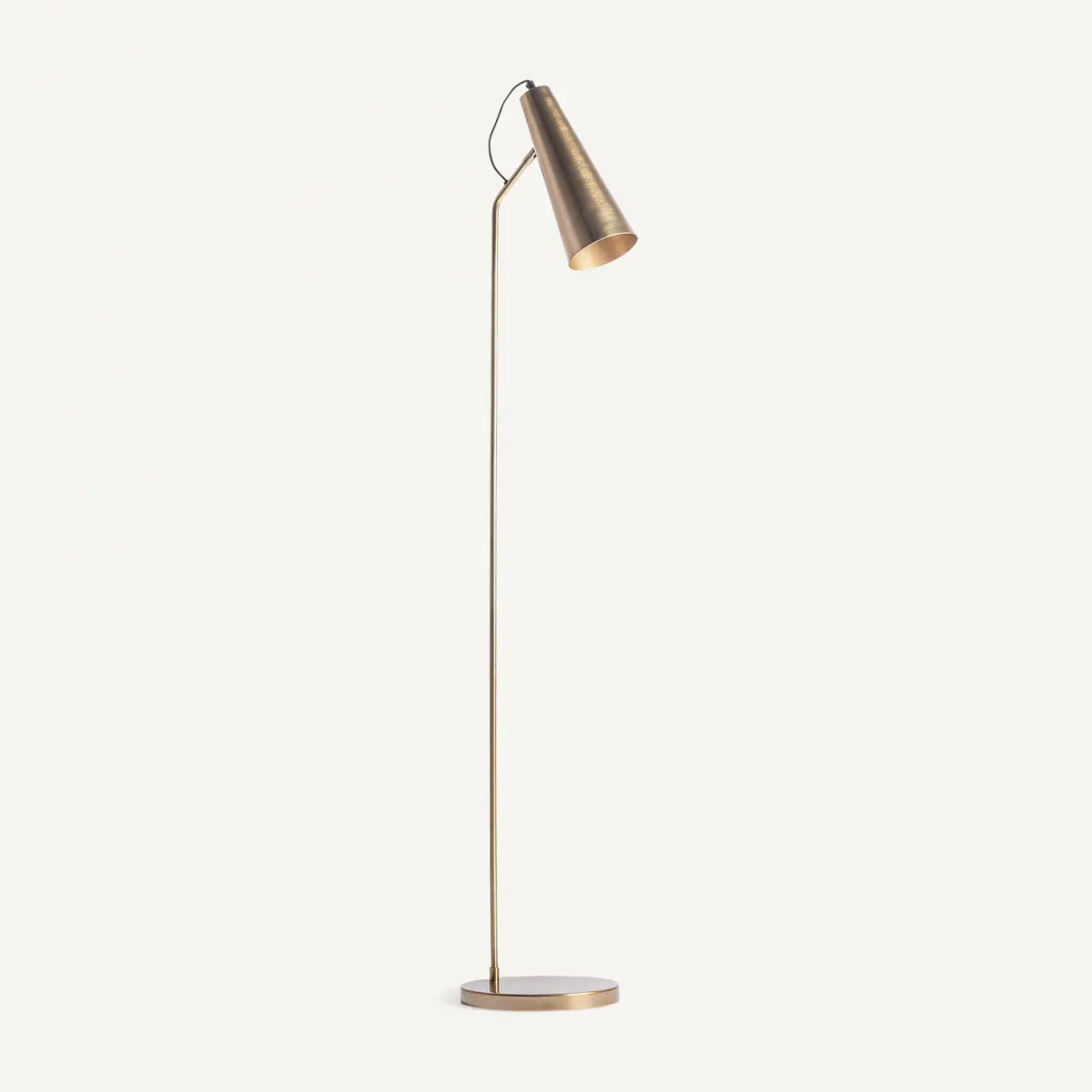 Lampadaire doré style art déco Vical Home 164cm