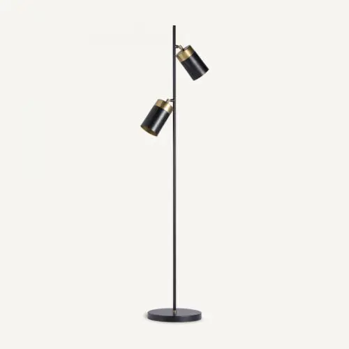 Lampadaire or noir Vical Home 154cm
