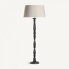 Lampadaire bois de mangue noir Vical Home 167cm