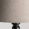 Lampadaire bois de mangue noir Vical Home 167cm – Image 2