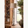 Lampadaire bois de mangue noir Vical Home 167cm – Image 5