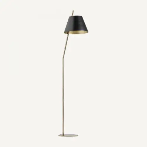 Lampadaire design noir or Vical Home 153cm