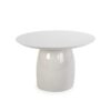 Table design ovale blanche Thai Natura 160 - Oligra – Image 3