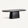Table ovale bois de mangue noir Vical Home 250cm - 34732 – Image 2