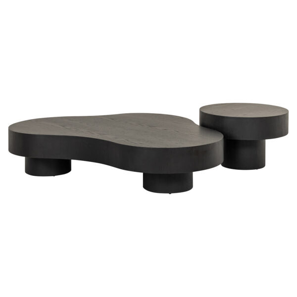 Table basse Bogor noir Richmond Interiors - lot de 2