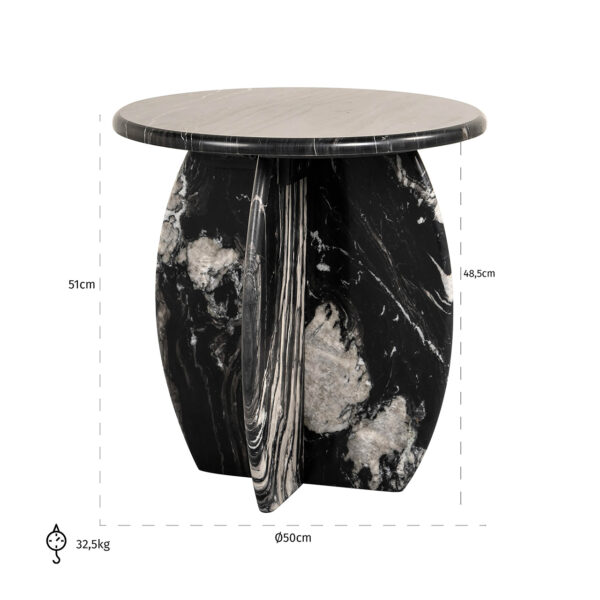 Table d’appoint Bancroft Richmond Interiors - 4