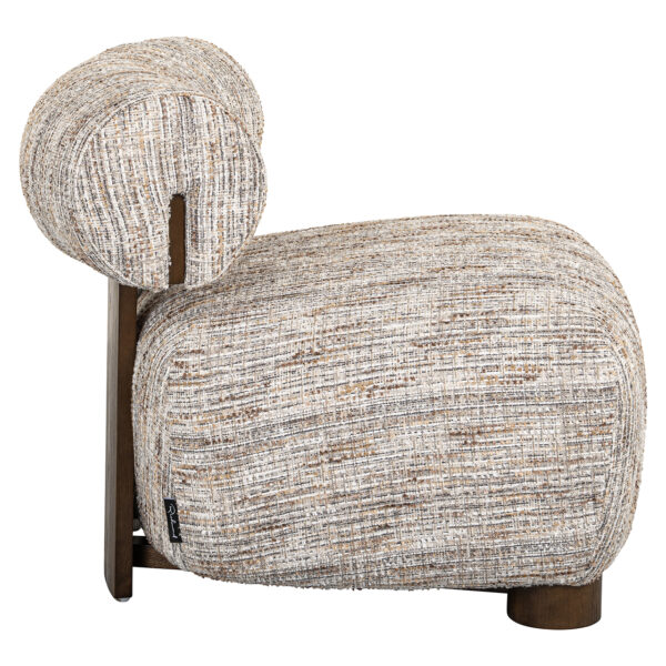 Fauteuil Arabelle Richmond Interiors greige coco - 3