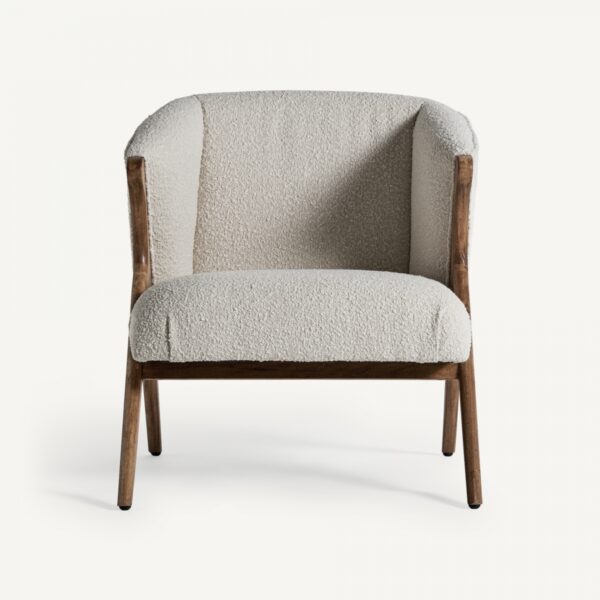 Fauteuil Prati Bouclé Vical Home – Image 2