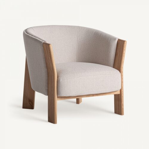 Fauteuil Nara beige Vical Home